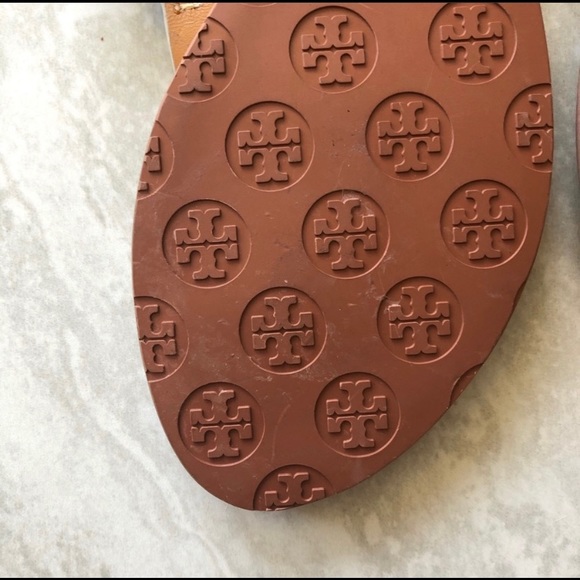 Tory Burch white Moore sandals. Size 10 - Picture 6 of 6